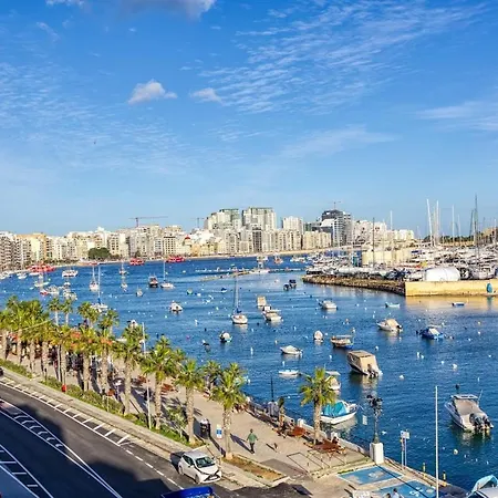 Apartment Seaview Balcony In Gzira