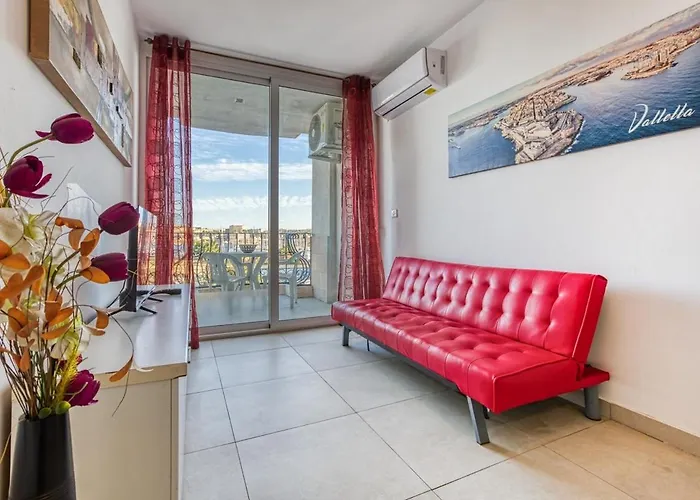 Seaview Balcony In Apartman Gżira